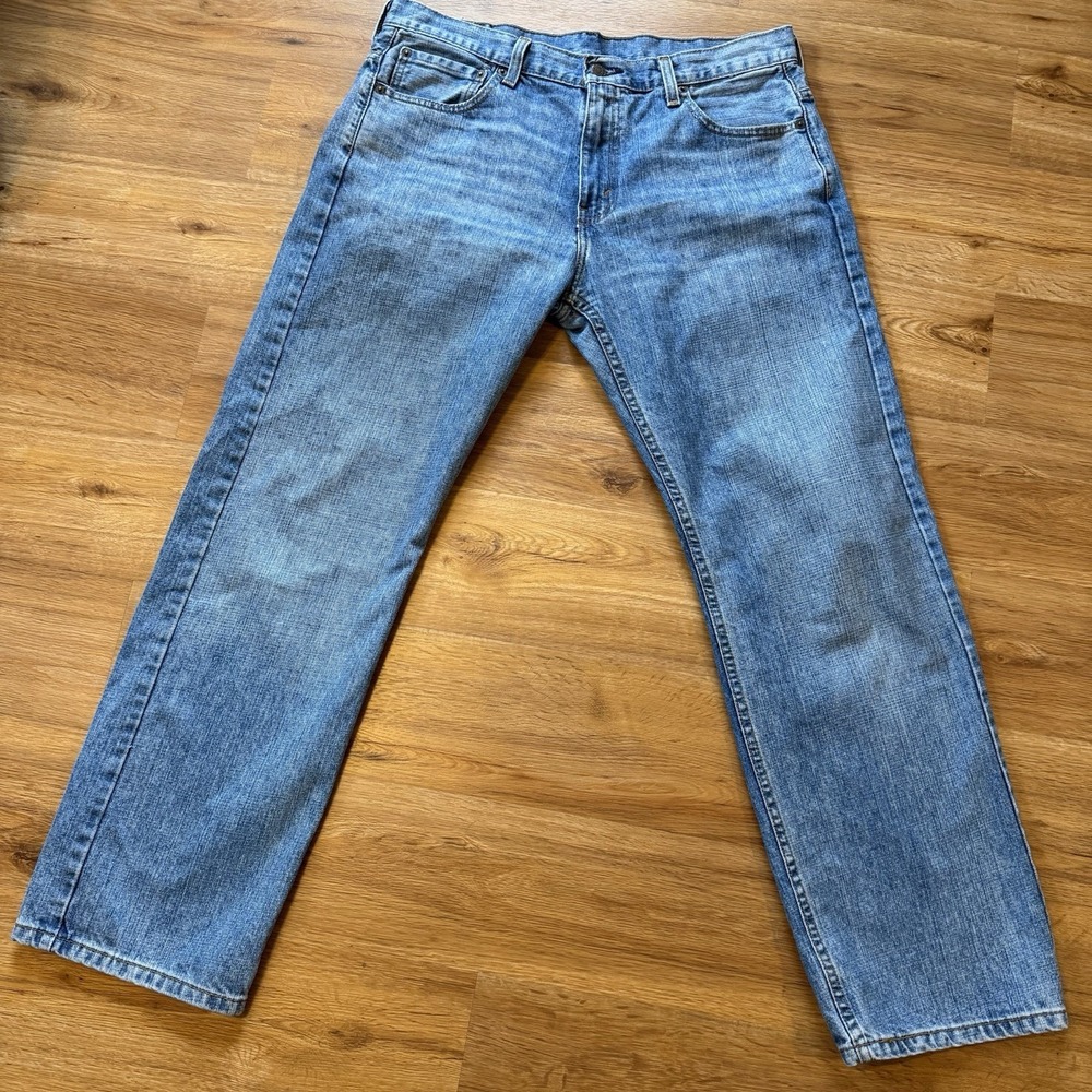 Levi's 569 Men's Jeans Blue Loose Fit Straight Leg Denim‎ Bootleg 100% Cotton